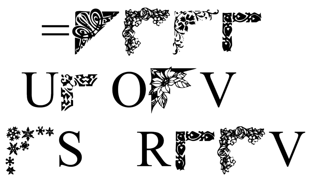 Corners 1 Font Download