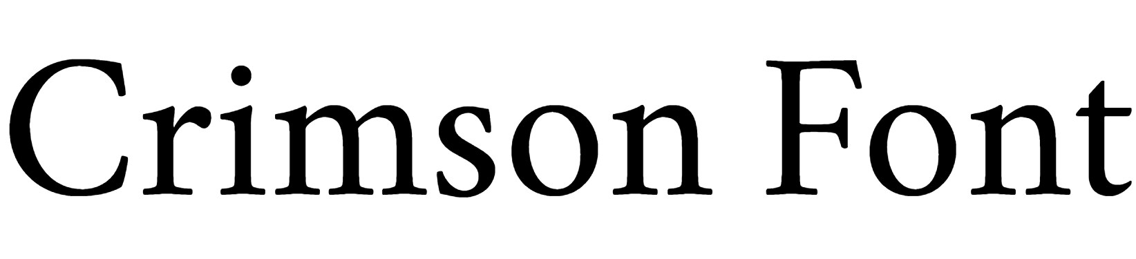 Crimson Font Download