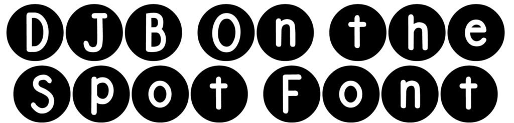 DJB On the Spot Font Download