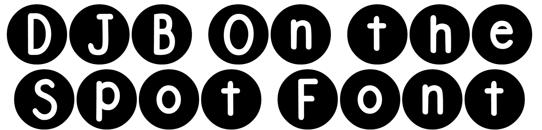 DJB On the Spot Font Download