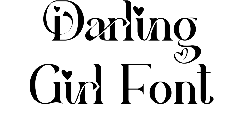 Darling Girl Font Download