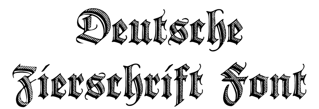 Deutsche Zierschrift Font Download