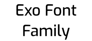 Exo Font Download