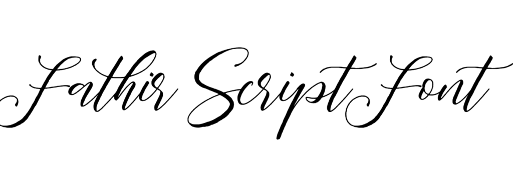 Fathir Script Font Download