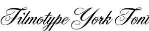 Filmotype York Font Download
