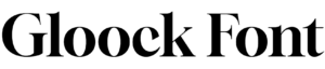 Gloock Font Download