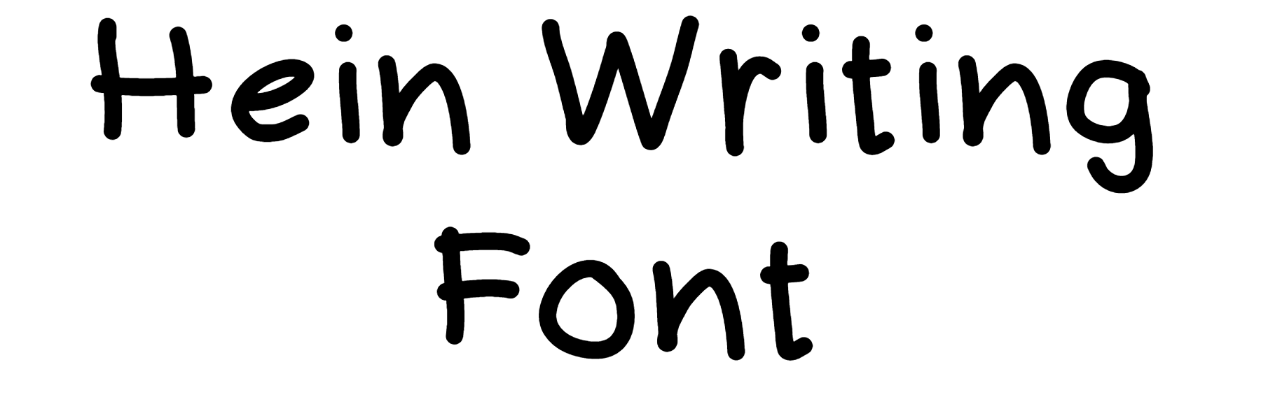 Hein Writing Font Download