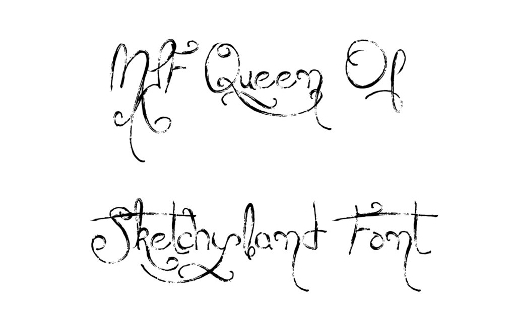 MTF Queen Of Sketchyland Font Download