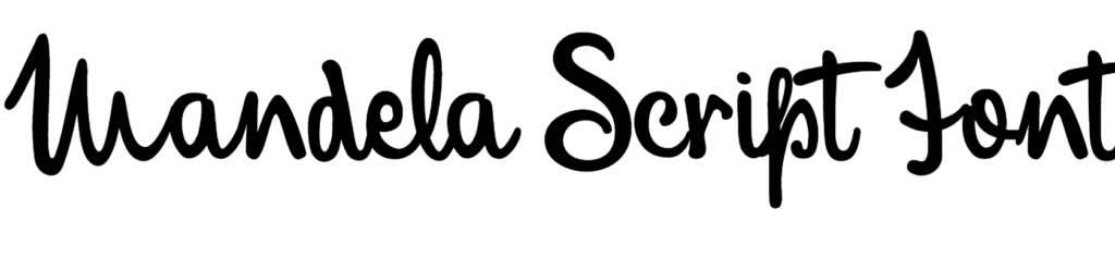 Mandela Script Font Download