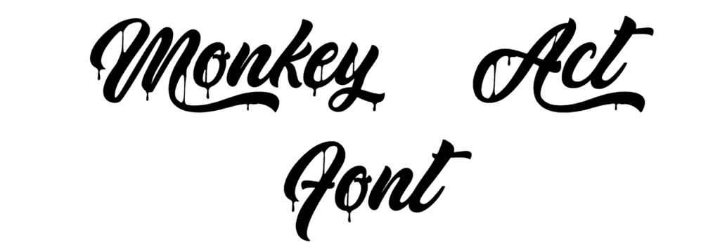 Monkey Act Font Download
