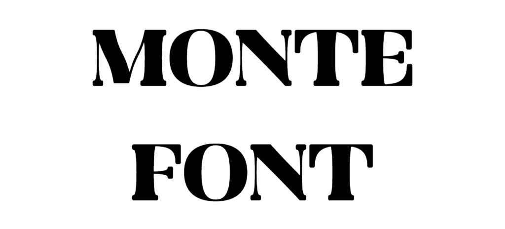 Monte Font Download