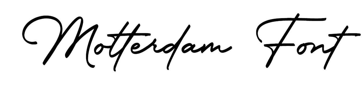 Motterdam Font Download