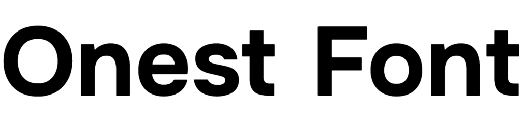 Onest Font Download