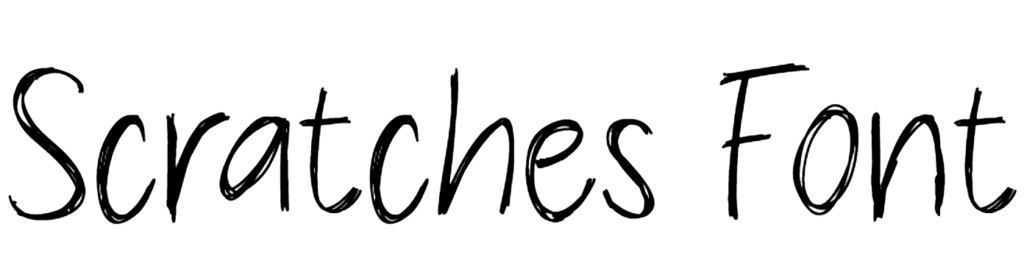 Scratches Font Download