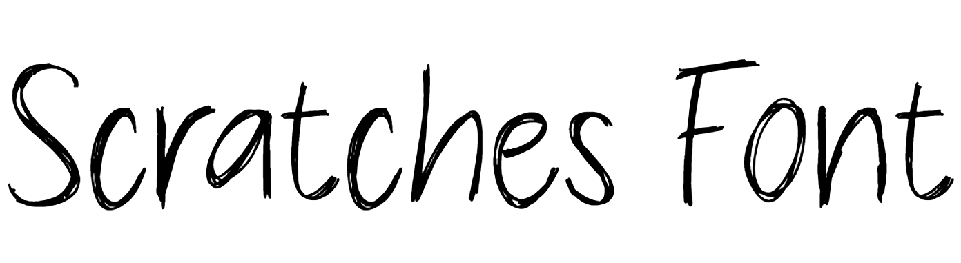 Scratches Font Download