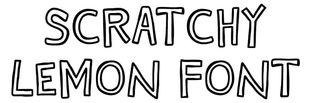 Scratchy Lemon Font Download