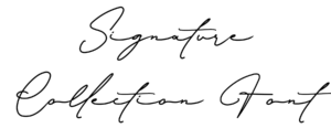 Signature Collection Font Download