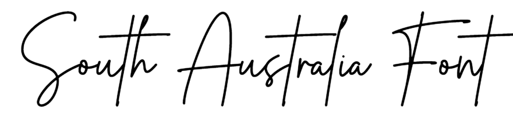 South Australia Font Download