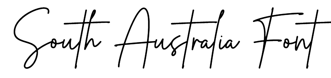 South Australia Font Download
