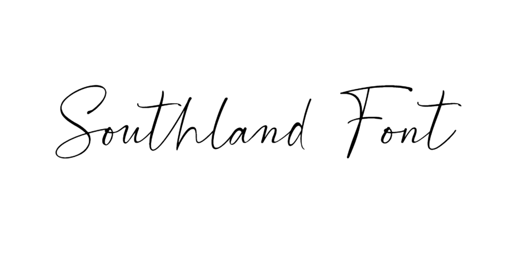 Southland Font Download