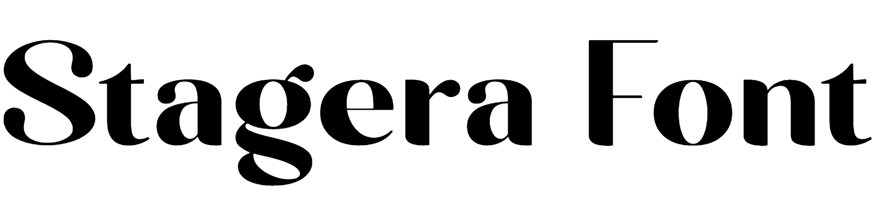 Stagera Font Download