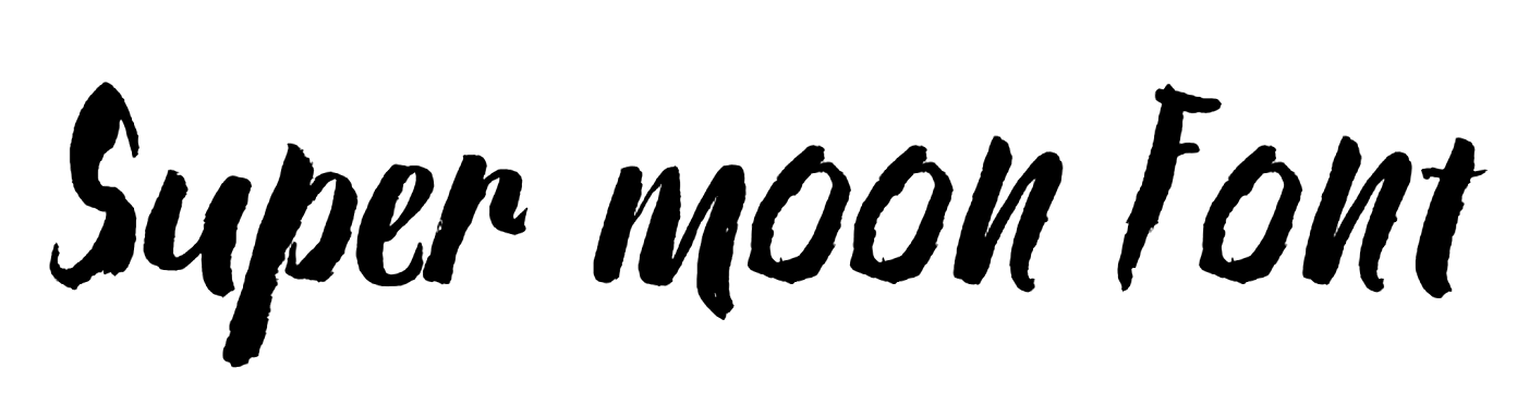 Super moon Font Download