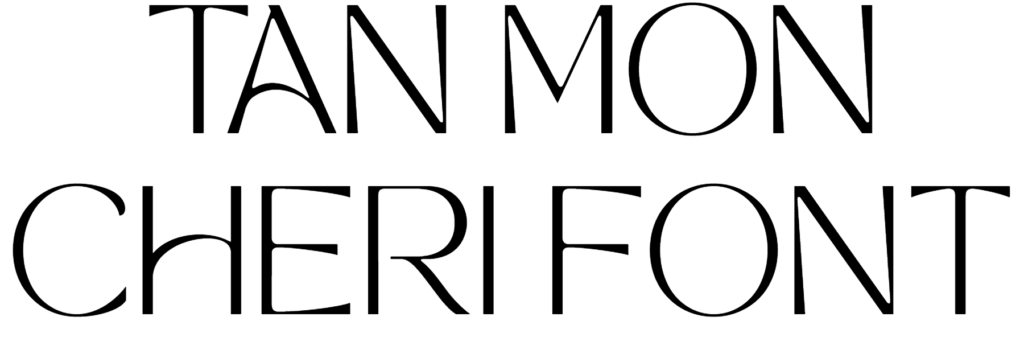 Tan Mon Cheri Font Download