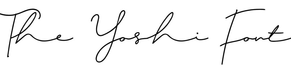 The Yoshi Font Download