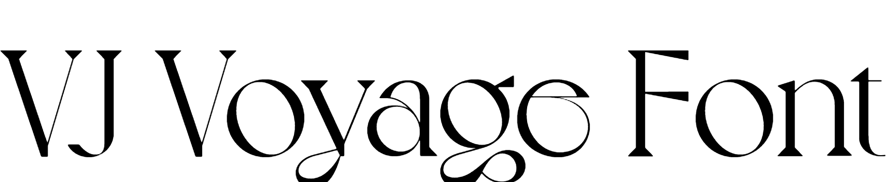 VJ Voyage Font Download