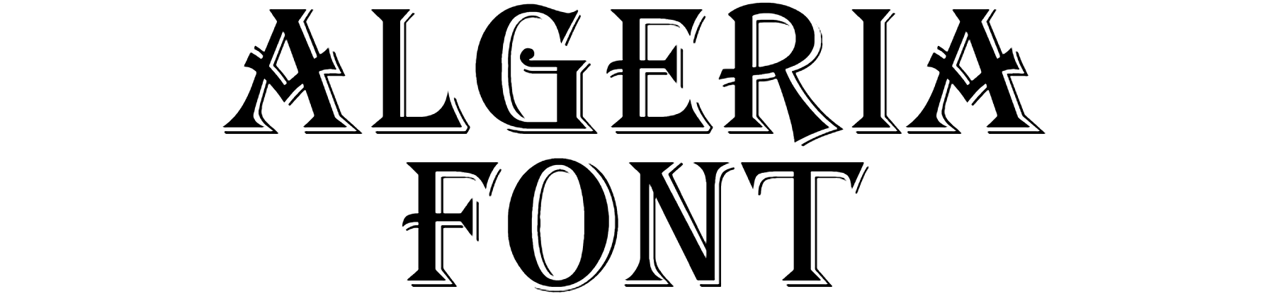 Algeria Font Download