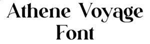 Athene Voyage Font Download