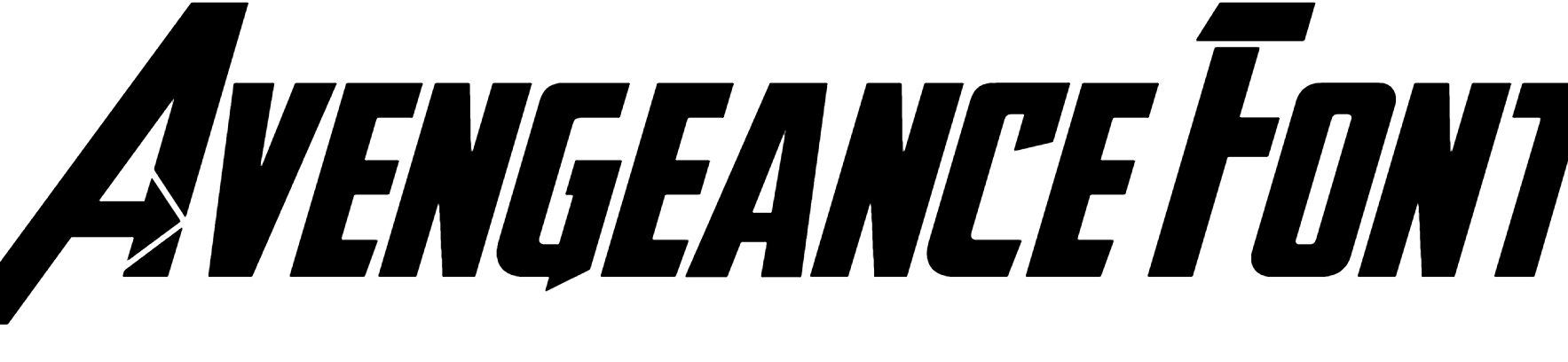 Avengeance Font Download