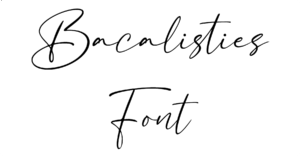 Bacalisties Font Download