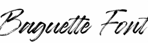 Baguette Font Download