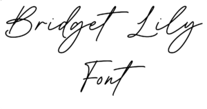 Bridget Lily Font Download