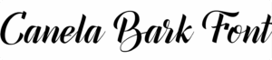 Canela Bark Font Download