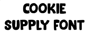 Cookie Supply Font Download