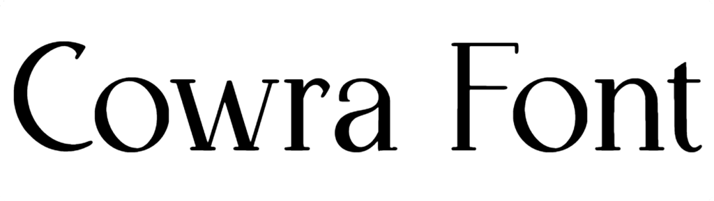 Cowra Font Download