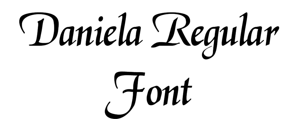 Daniela Regular Font Download