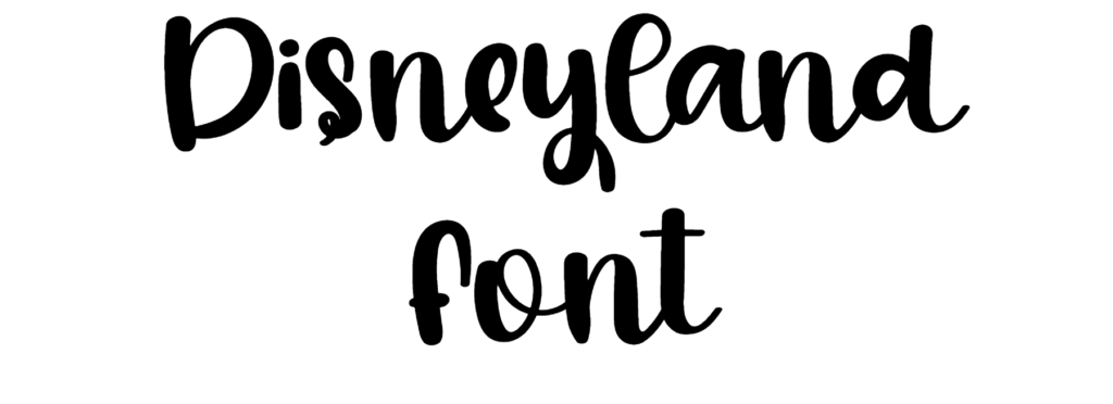 Download Disneyland Font