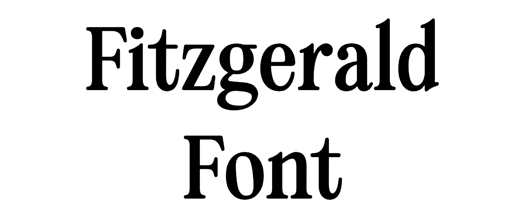 Fitzgerald Font Download