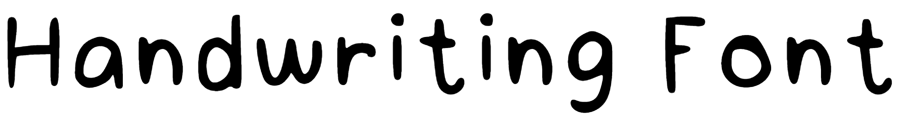 Handwriting Font Download