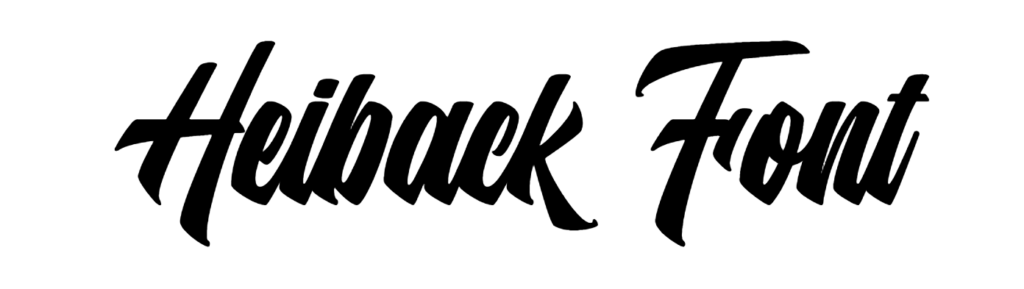 Heiback Font Download