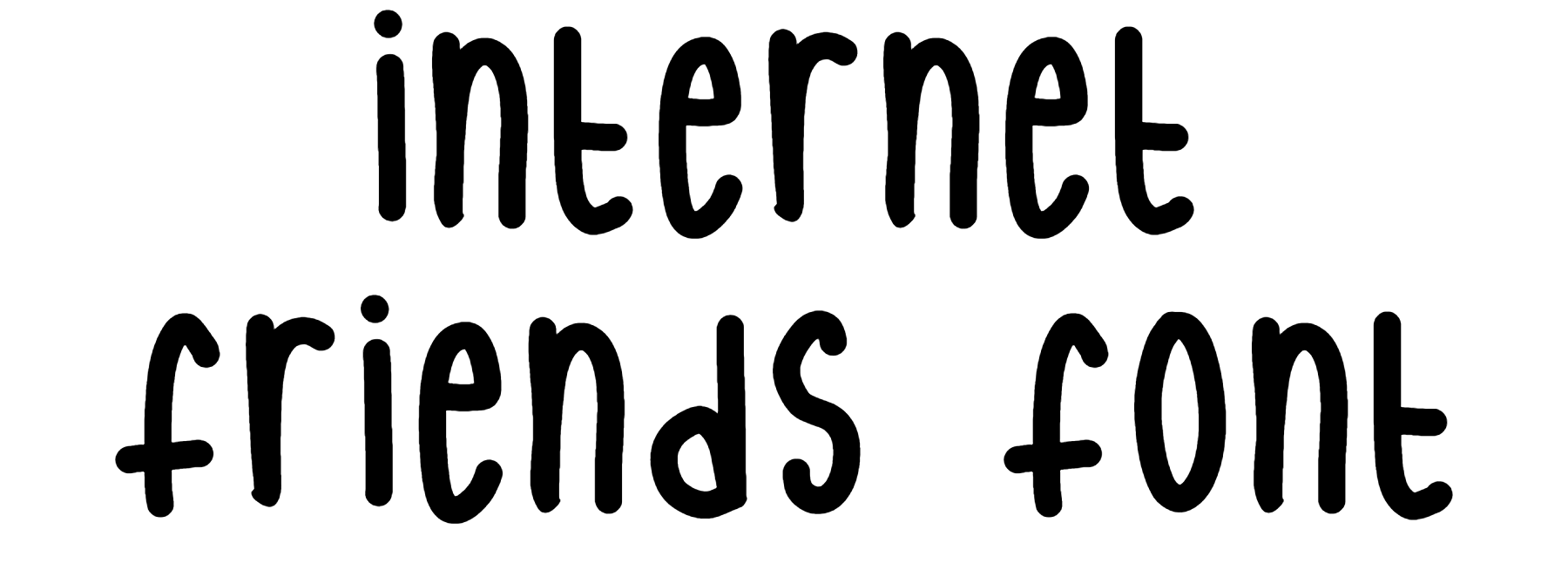 Internet Friends Font Download