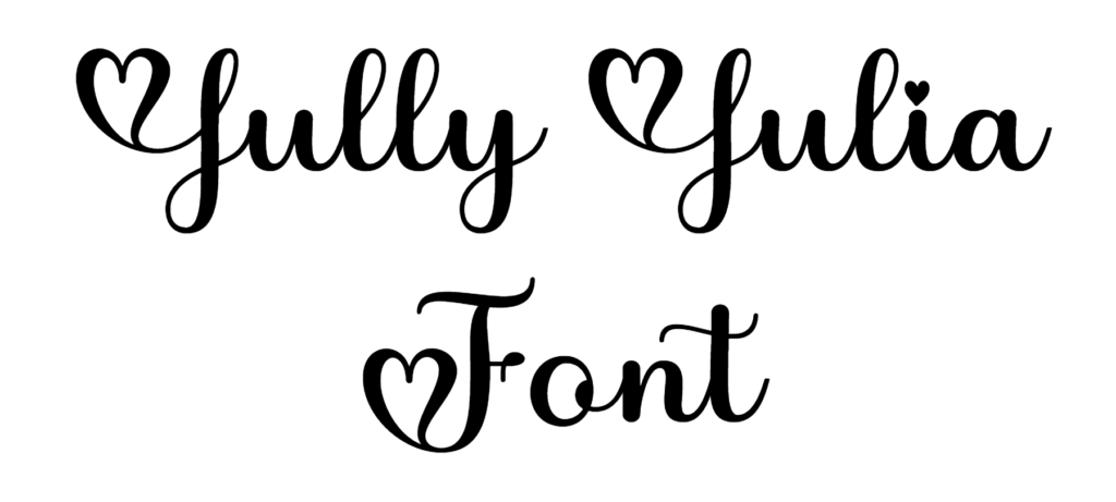Jully Julia Font Download