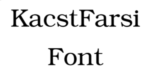 KacstFarsi Font Download