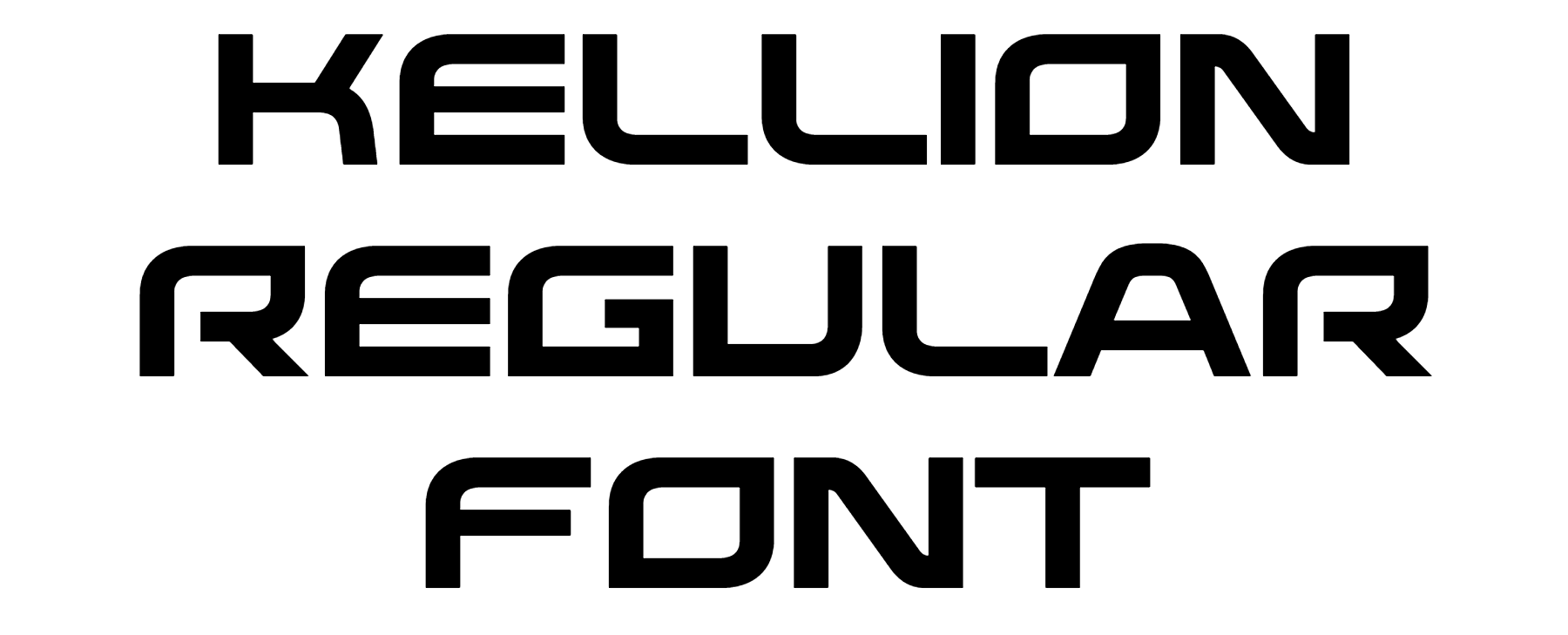 Kellion Regular Font Download