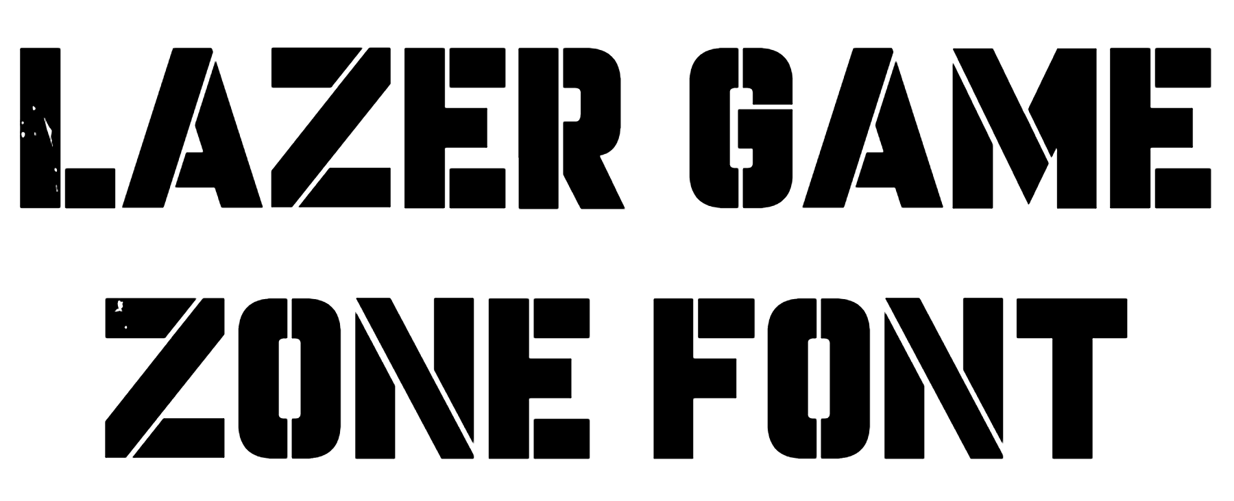 Lazer Game Zone Font Download
