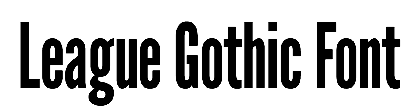 League Gothic Font Download