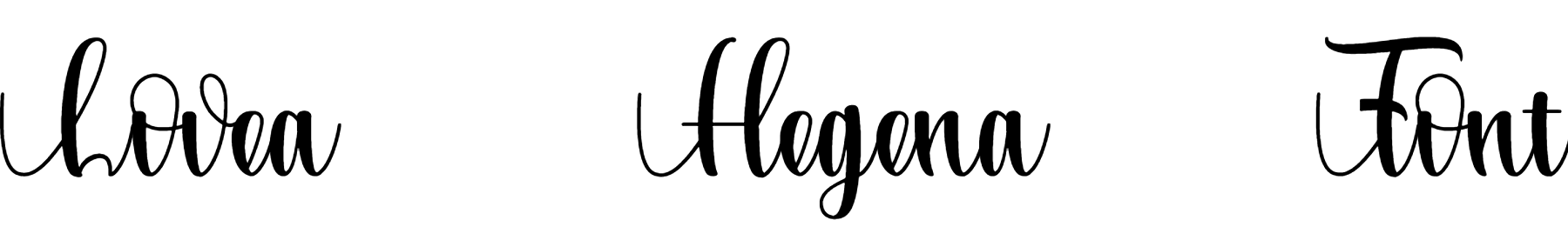 Lovea Hegena Font Download